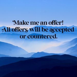 🌷All items must go! Make me an offer. All offers accepted or countered 💐